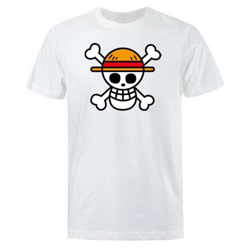 One Piece Strohhutflagge Basic T-Shirt