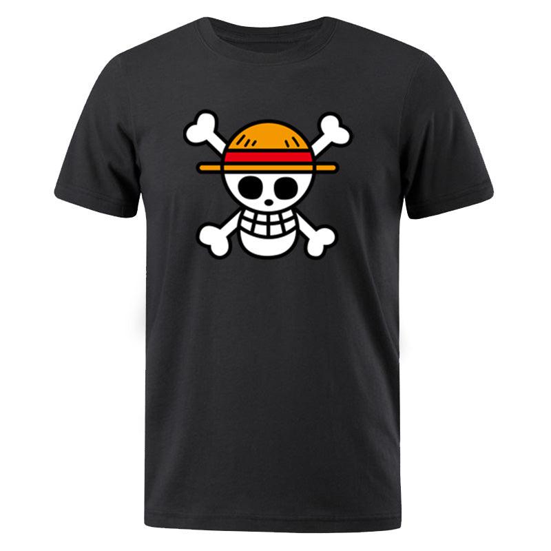 One Piece Strohhutflagge Basic T-Shirt
